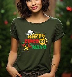 mayo shirt for women mexican fiesta tee for girl, mexican festival gift, happy cinco de mayo tshirt, mexican sh