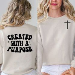 christian bible quote sweatshirt, christian sweatshirt, hoodie, gift for christian woman, christian hoodie bible created