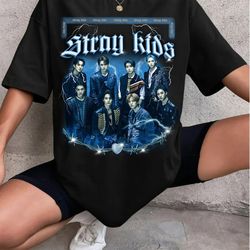 vintage stray kids skzoo, skz rock star bang chan, lee know, changbin