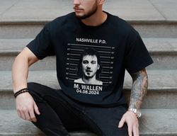 wallen mugshot shirt, wallen leave them broadway chairs alone shirt, wallen merch, broadway chairs alone shirt