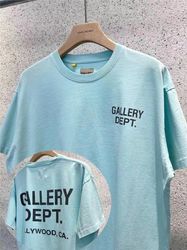 gallery dept t-shirt . oversized tee for men. streetwear style