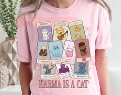 karma is a cat shirt | taylor eras cat lover t-shirt | swiftie cat tee midnights cat t-shirt| merch outfit | eras shirt