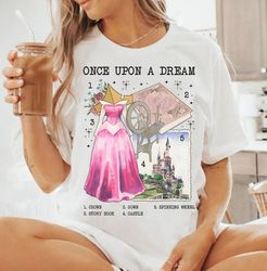 vintage once upon a dream shirt | cute aurora princess t-shirt | disney sleeping beauty tee | wdw disneyland birthday gi