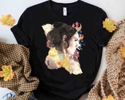 retro disney star wars day shirt | the rise of skywalker rey collage portrait t-shirt | may the 4th be with you tee | ga