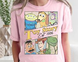 disney pixar toy story characters group shirt | funny woody buzz lightyear t-shirt | magic kingdom tee | disneyland wdw