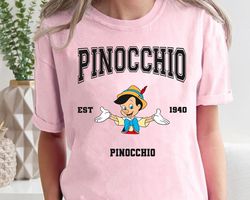 custom disney pinocchio characters squad group shirt | jiminy figaro geppetto t-shirt | disneyland matching tee | wdw fa