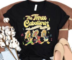 the three caballeros shirt | donald duck jose carioca panchito pistoles tshirt | wdw magic kingdom tee | hollywood stud
