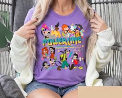 retro goofy movie powerline sweatshirt | disney powerline stand out tour t-shirt | max goofy tee | disneyland trip shirt