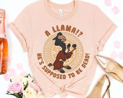 retro kuzco llama he's supposed to be dead shirt | the emperor's new groove t-shirt | funny disney tee | disneyland trip