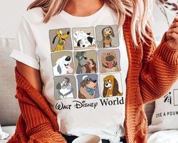 retro disney goofy pluto sweatshirt | disney dog lovers t-shirt | disney family matching tee | disneyland trip shirt