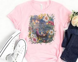 vintage disney tangled shirt | funny flynn rider rapunzel princess t-shirt | magic kingdom tee | disneyland trip shirts,