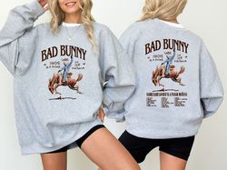 nadie sabe lo que va pasar manana shirt, benito sweatshirt, gift for fan, bunny sweater, concert sweatshirt