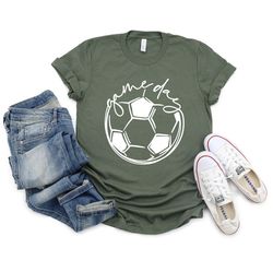 game day shirt, sports parent shirt, soccer mom shirt, soccer shirt, cute mom shirt, sports shirt, game day vibes