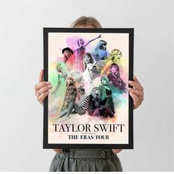 tayl0r swift the era tour poster, eras tour wall decor, taylor s poster, swiftie gift, swiftie merch, bedroom music post