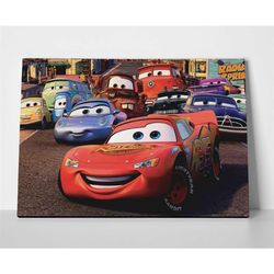 cars movie poster or canvas