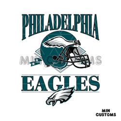 philadelphia eagles helmet logo svg digital download
