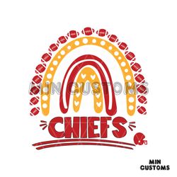 football rainbow chiefs helmet svg