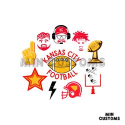 kansas city players red kingdom svg