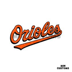 baltimore orioles baseball game day svg