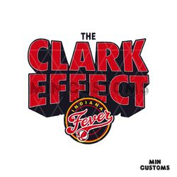 the clark effect indiana fever svg