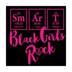 smart black girls rock svg, trending svg, black girl svg, smart girl svg, rock svg, rock girl svg, girl and rock svg