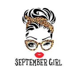 september girl svg, birthday svg, birthday girl svg, girl svg, born in september, september svg, girl birthday svg