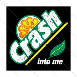 crash into me svg