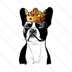 king dog, trending svg, cute dog svg, bulldog svg, king bulldog, puppy svg, svg file