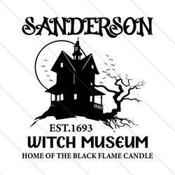 sanderson witch museum svg