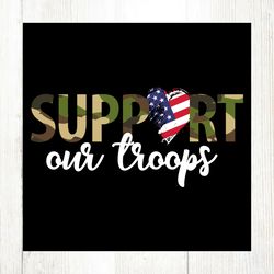 support our troops svg