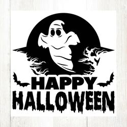 happy halloween ghost svg