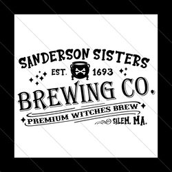 sanderson sisters witches brewing co svg