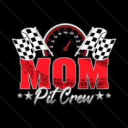 mom pit crew svg