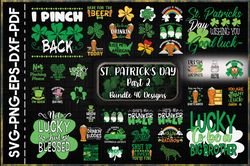 40 designs st patricks day bundle svg part 2, irish svg, shamrock svg