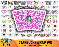 350 starbucks cup bundle svg, starbucks svg, starbucks wrap svg