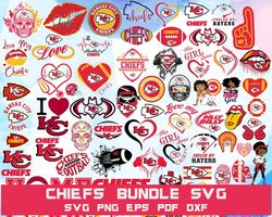 kansas city chiefs svg bundle, kc chiefs svg, nfl svg, football svg (zip 50 file)