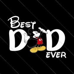 Best Dad Ever Svg, Fathers Day Svg, Mouse Dad Shirts Svg, Cartoon Characters, Dad and Children, Family Vacation Svg, Gif