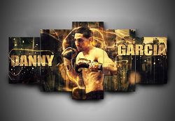 boxing  danny garca  sport 5 panel canvas art wall decor