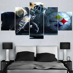 pittsburgh steeler canvas wall art for living room bedroom wall decor