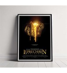 leprechaun origins movie poster, high quality canvas poster