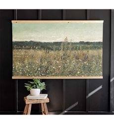 consider the lillies vintage art on canvas tapestry