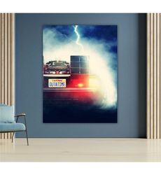 outatime canvas wall art, back to the future