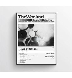 the weeknd - house of balloons - album