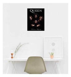 queen band poster print a5 a2 bohemian rhapsody