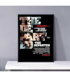 the departed movie poster pvc package waterproof canvas