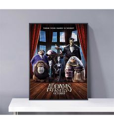 the addams family movie poster pvc package waterproof