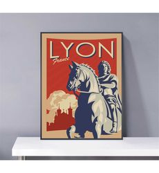 lyon poster pvc package waterproof canvas wall art