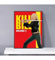 kill bill vol 2 poster pvc package waterproof