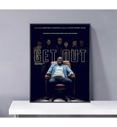 get out poster pvc package waterproof canvas wall