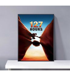 127 hours poster pvc package waterproof canvas wall